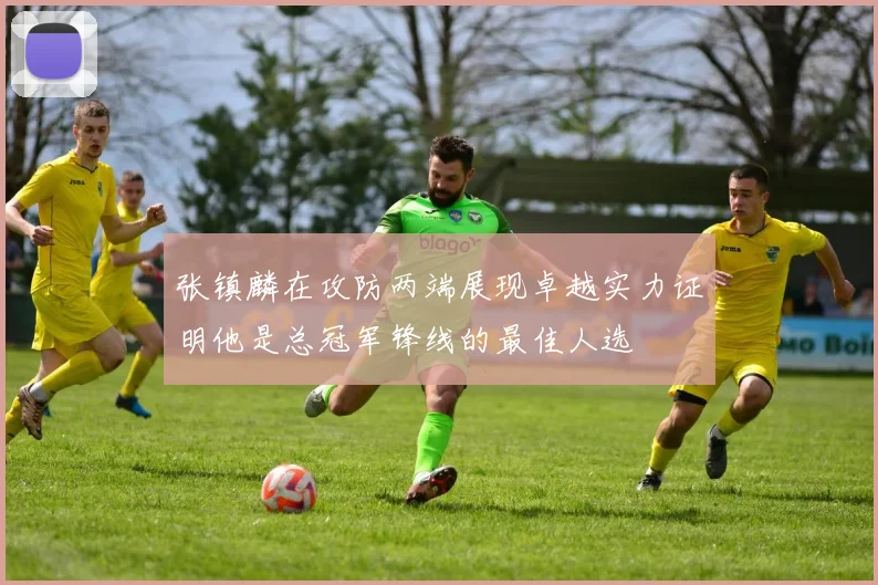 张镇麟在攻防两端展现卓越实力证明他是总冠军锋线的最佳人选